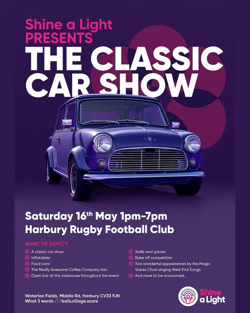 The Classic Car show poster